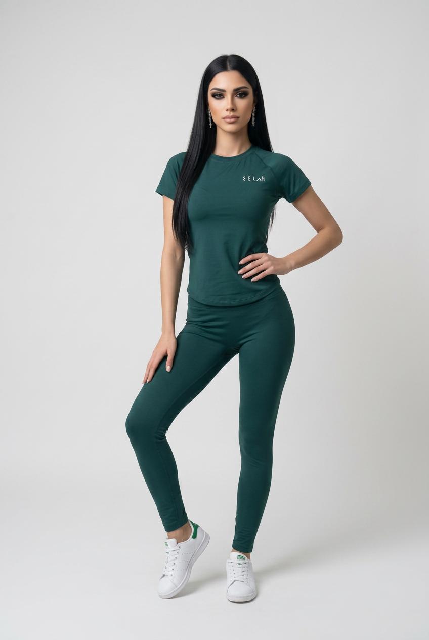 SELAH Sculpt Short Sleeve Set