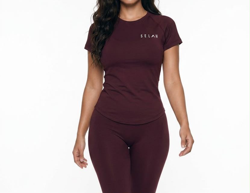 SELAH Sculpt Short Sleeve Set