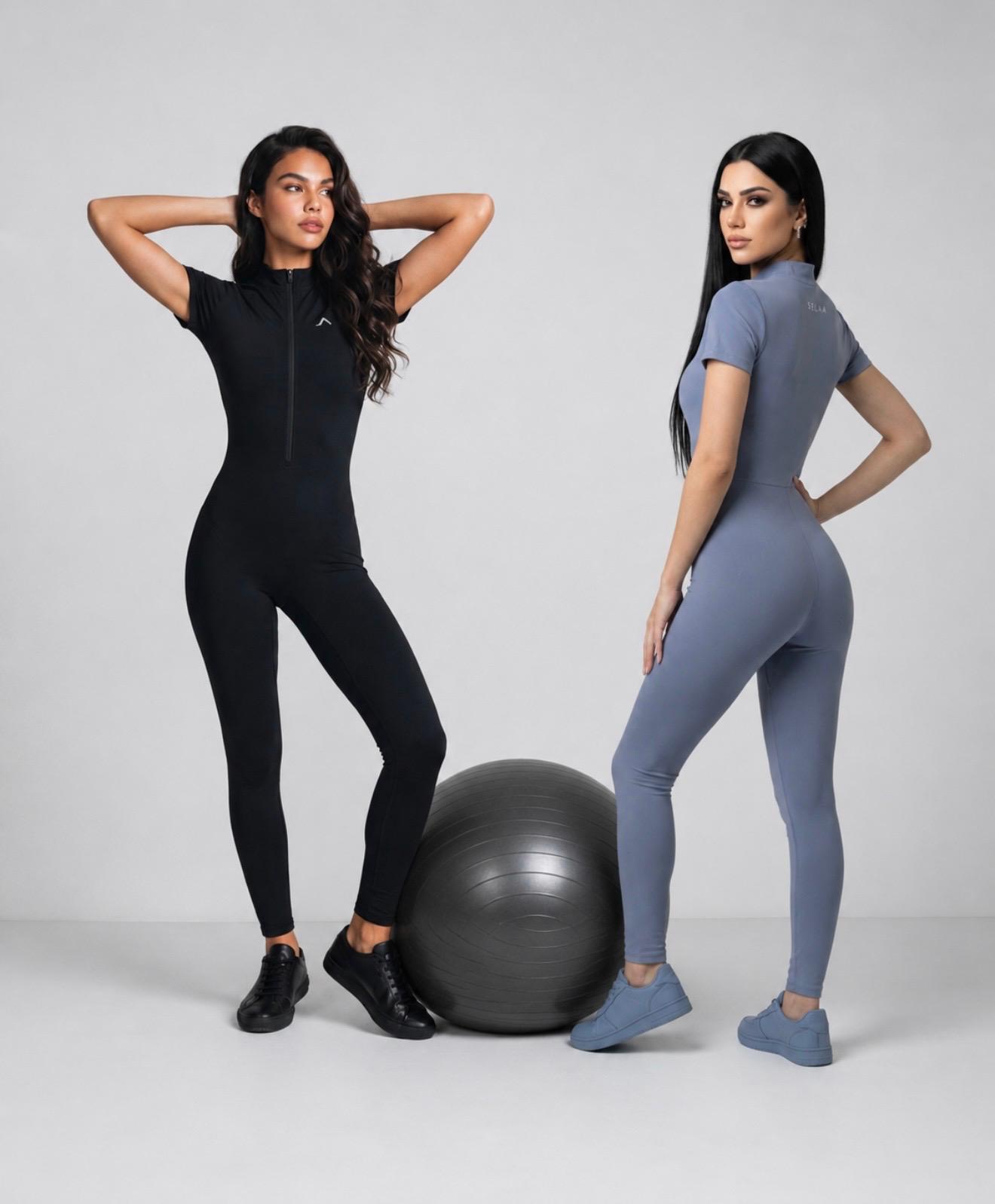 SELAH Sculpt Zip Jumpsuit